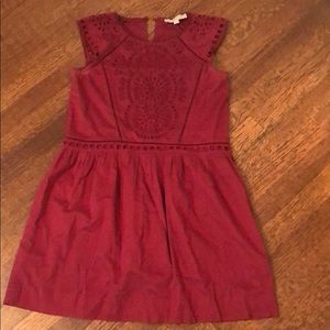 Red Sleeveless Sundress
